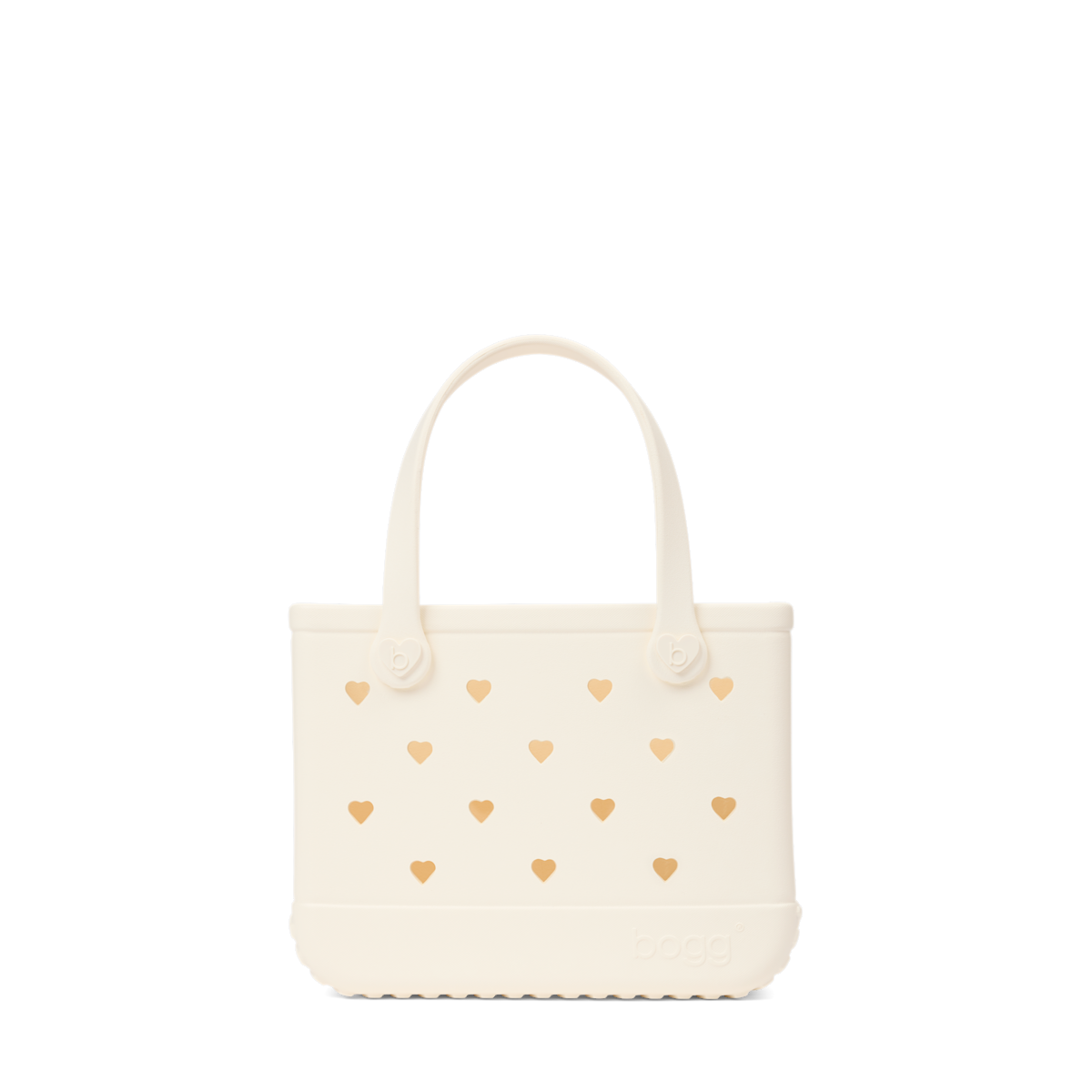 Bitty Bogg Bag - Cut Out Heart Coconut