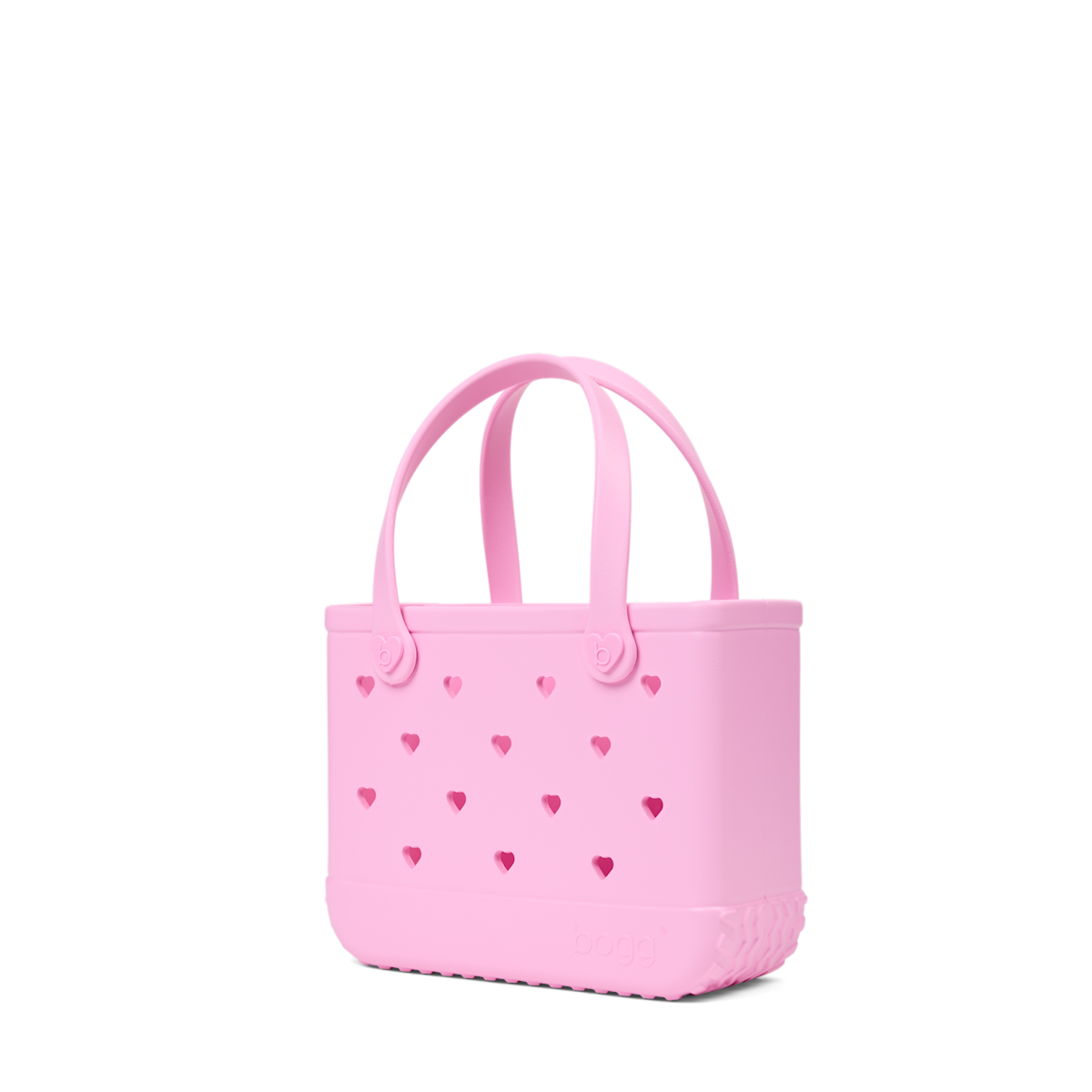 Bitty Bogg Bag - Cut Out Heart Pink Taffy