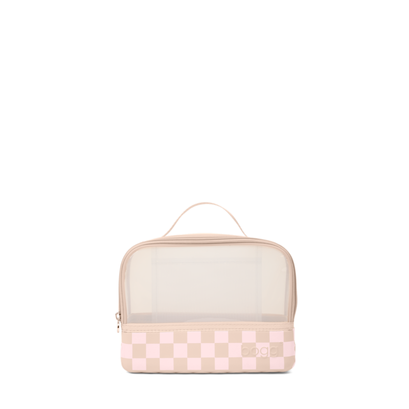 Boggs N’ Ends – Checkered Linen/ Pink Marshmallow