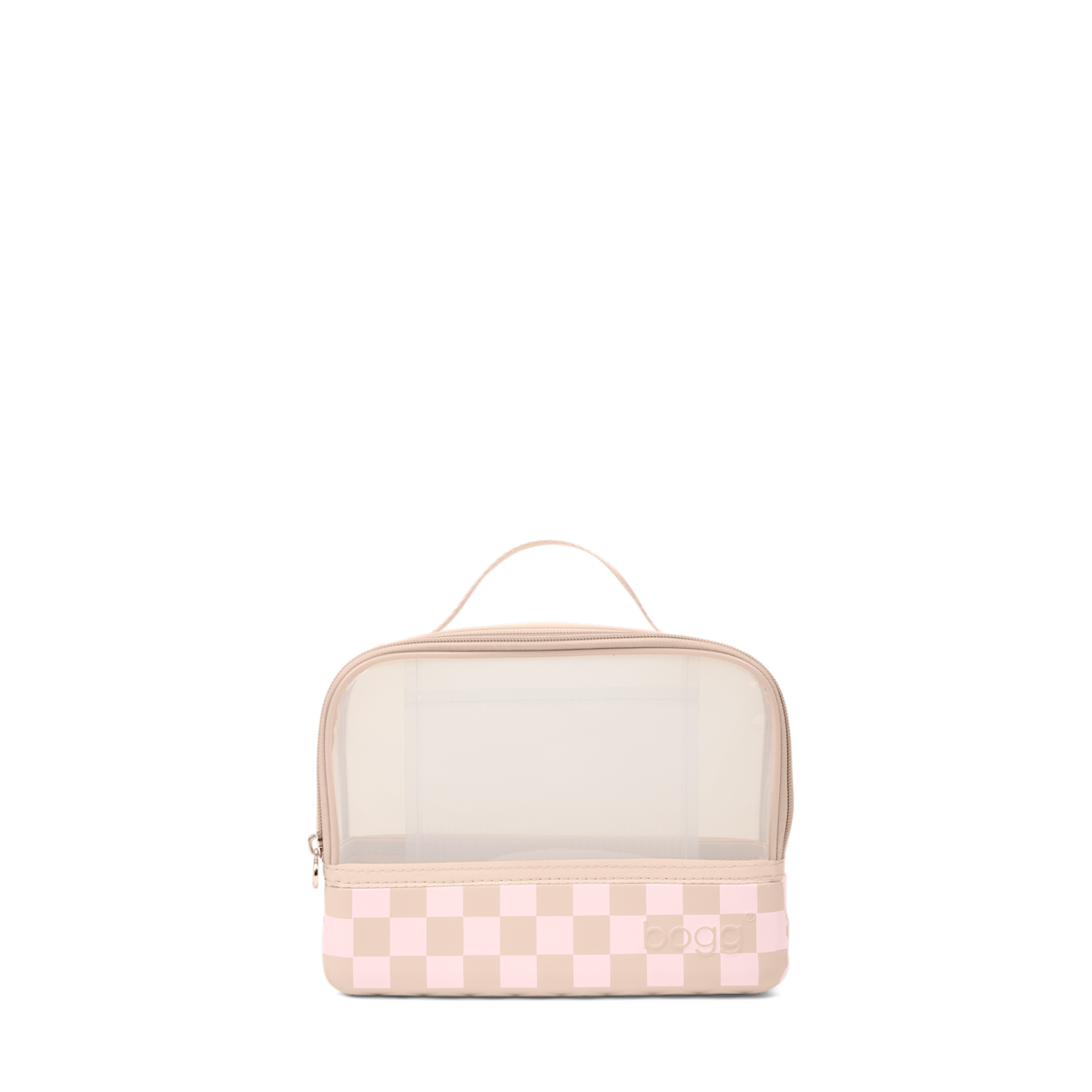 Boggs N' Ends - Checkered Linen/ Pink Marshmallow