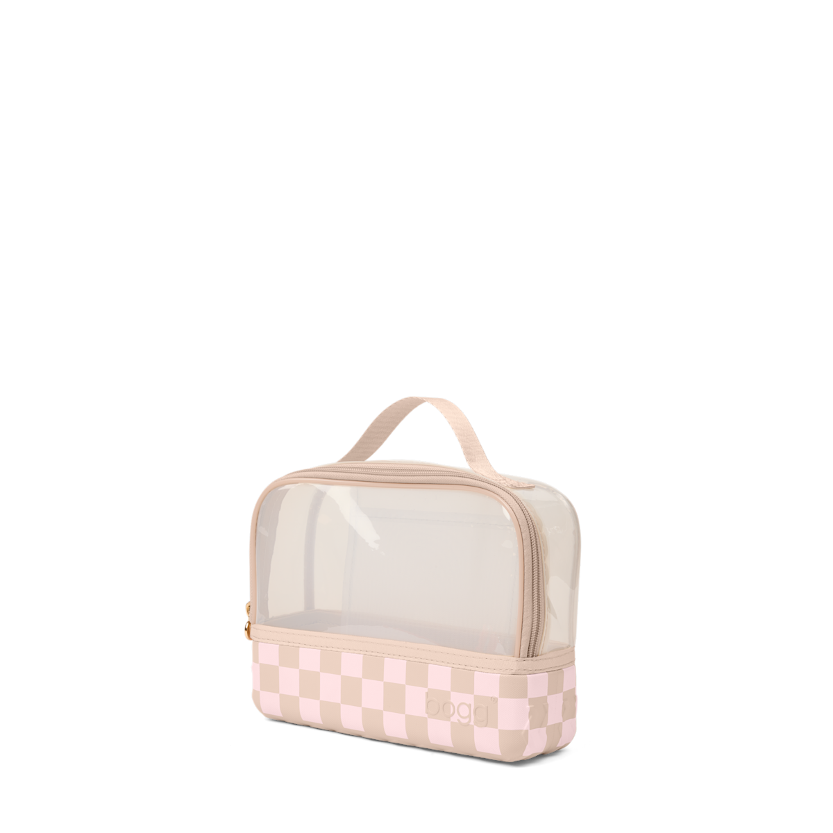 Boggs N' Ends - Checkered Linen/ Pink Marshmallow
