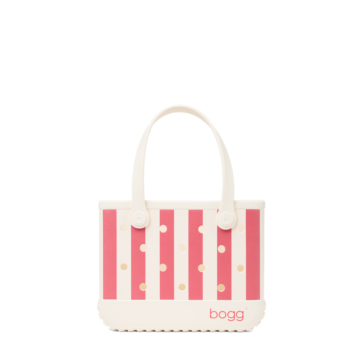 Bitty Bogg Bag - Capri Coral Stripe
