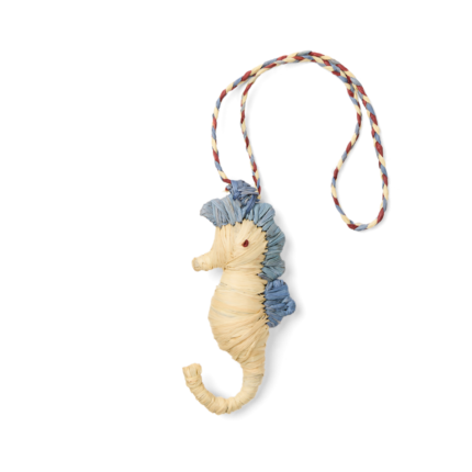 Bogg'd & Charmed  - Raffia Seahorse