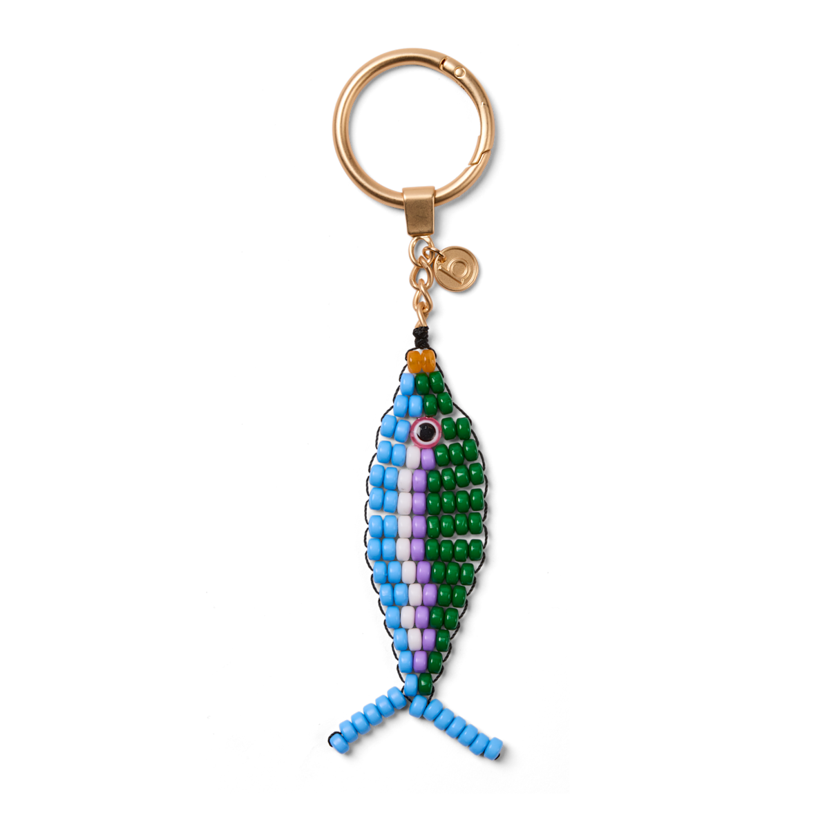 Bogg'd & Charmed  - Beaded Fish Blue/Green