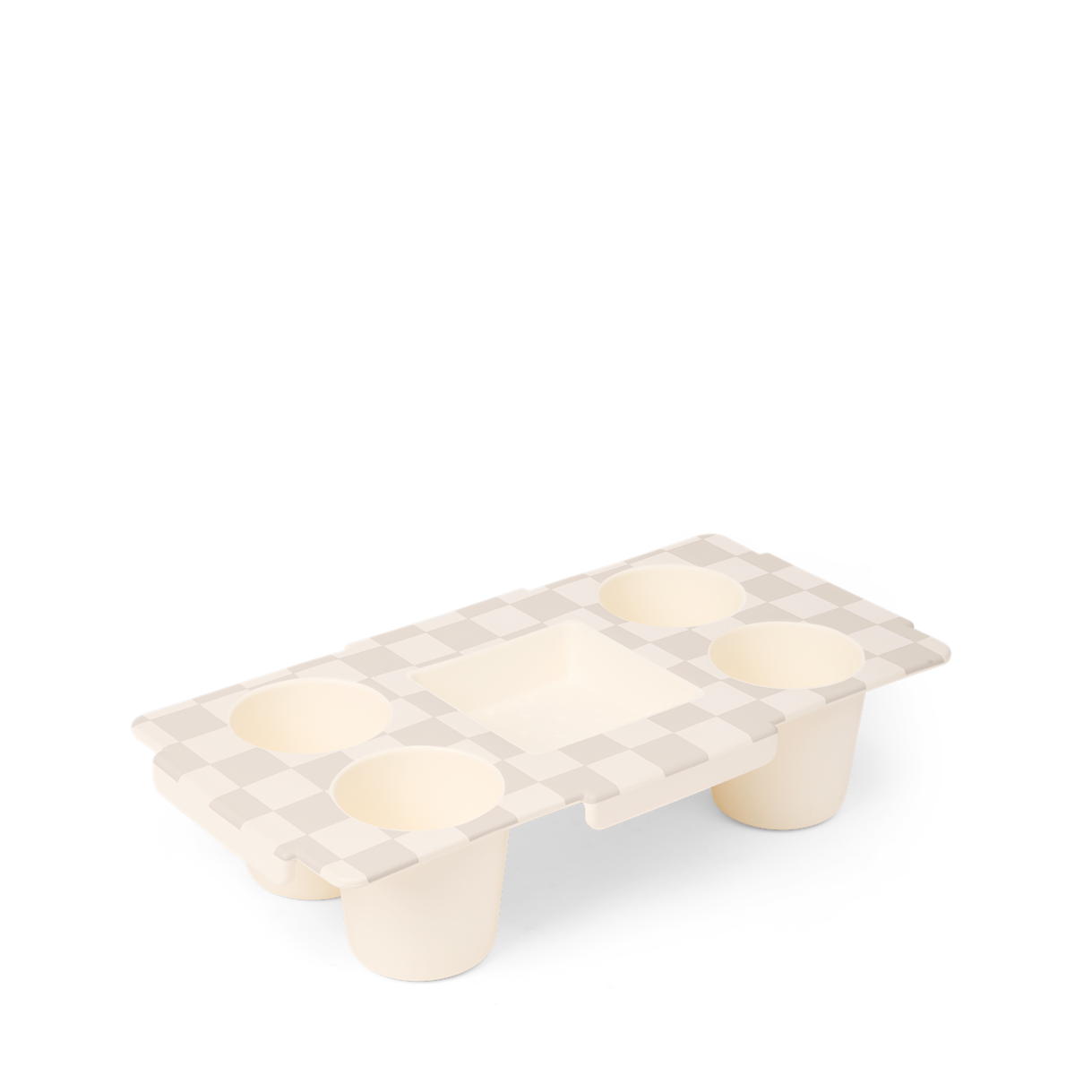 Top o' the Bogg to Ya - Checkered Coconut/ Mushroom