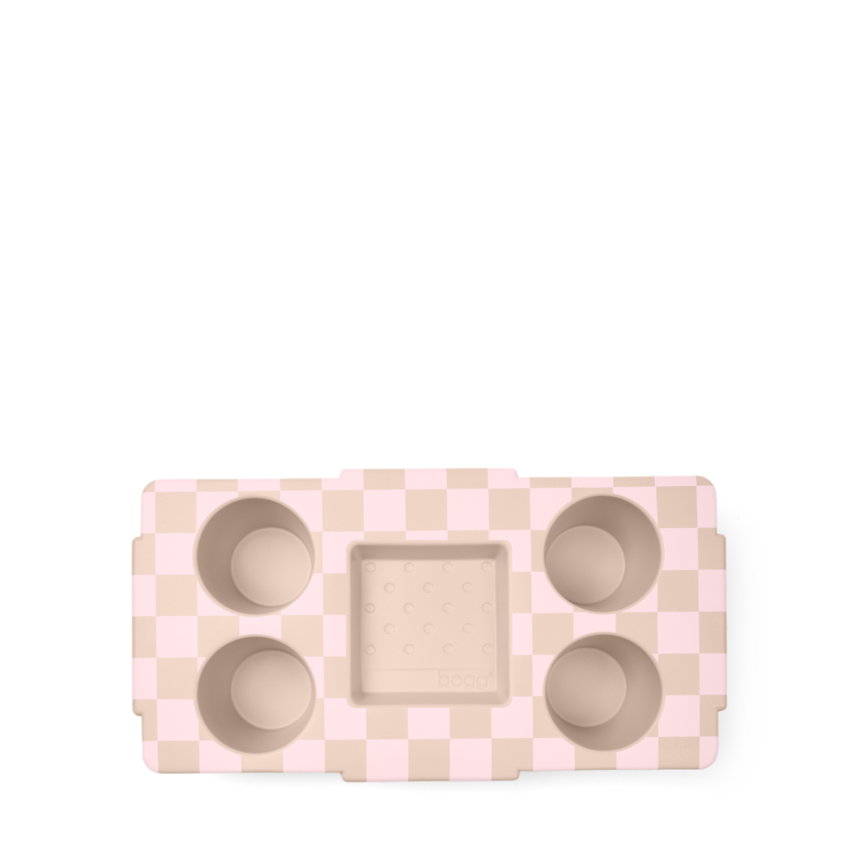 Top o' the Bogg to Ya - Checkered Linen/ Pink Marshmallow