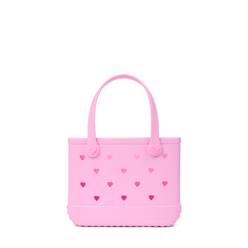 Bitty Bogg Bag – Cut Out Heart Pink Taffy