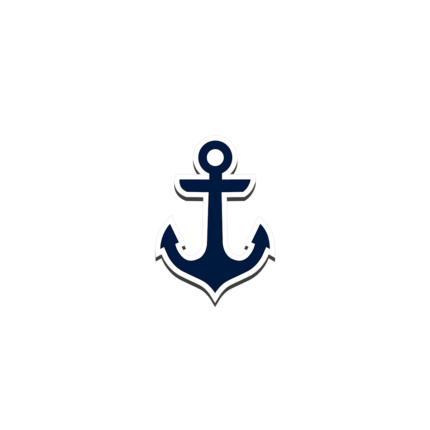 Bogg Bit - Navy Anchor