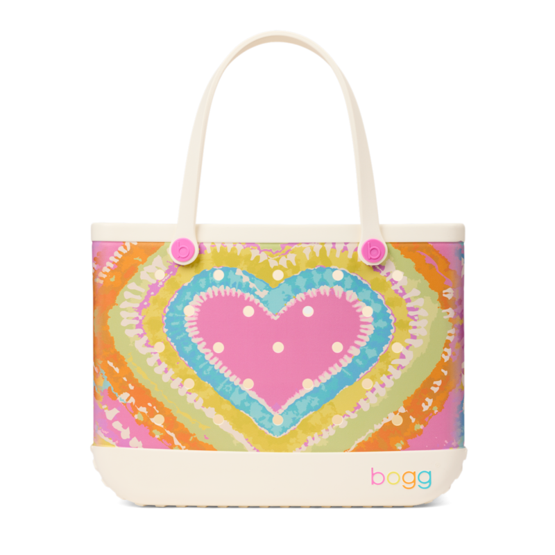 Original Bogg Bag – Dye-licious Heart Pink Taffy