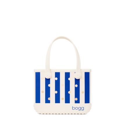 Bitty Bogg Bag - Mykonos Blue Stripe