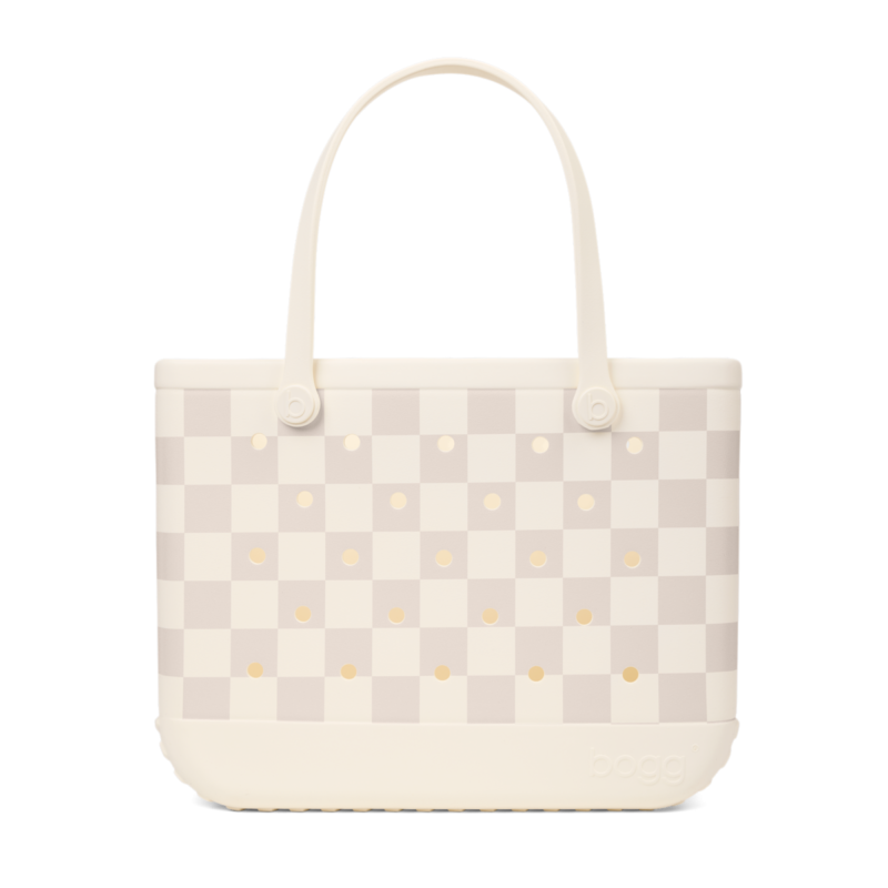 Original Bogg Bag – Checkered Coconut/Mushroom
