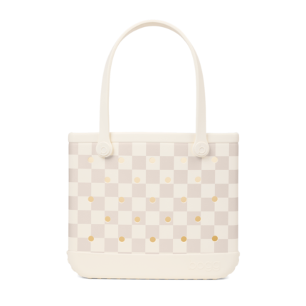 Baby Bogg Bag - Checkered Coconut/Mushroom