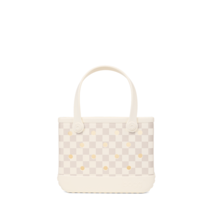Bitty Bogg Bag - Checkered Coconut/Mushroom