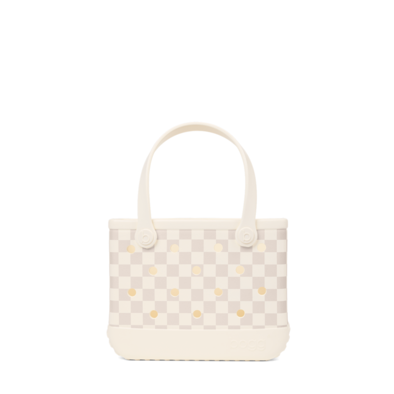 Bitty Bogg Bag – Checkered Coconut/Mushroom