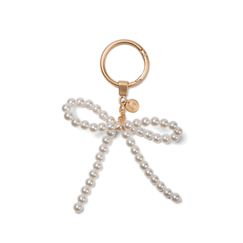 Bogg’d & Charmed  – White Pearl Bow