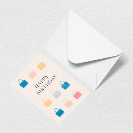 Happy Birthday Totes Greeting Card